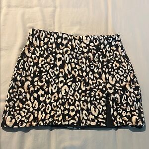 Leopard Print Women's Skirt